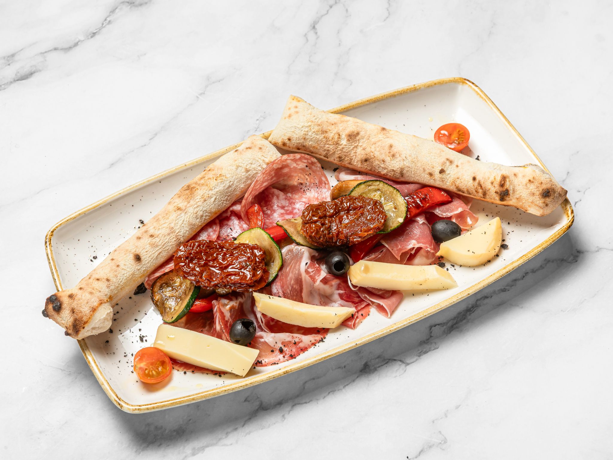 Basilikum Pizza Napoletana