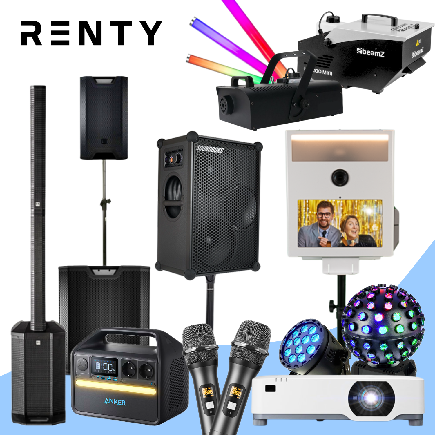Renty - Veranstaltungstechnik mieten Graz 